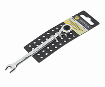 Ключ комбинированый ER-21107H трещоточный 7мм (на держателе) ЭВРИКА